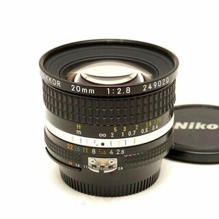 ニコン(Nikon)の■ニコン 広角 単焦点　Nikon Ai-s NIKKOR 20mm F2.8(レンズ(単焦点))