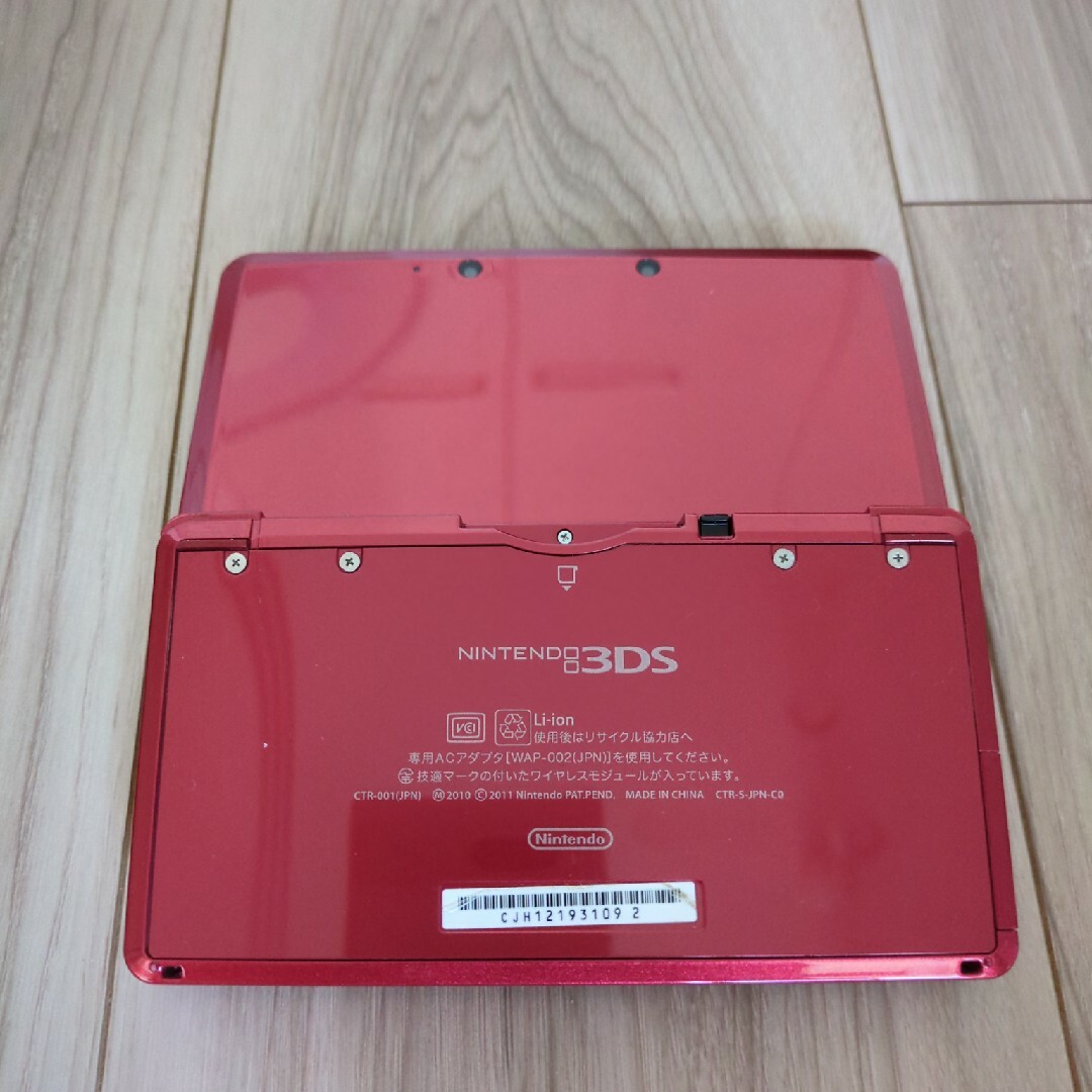 ニンテンドー3DS - NINTENDO 3DS メタリックレッドの通販 by おもち's