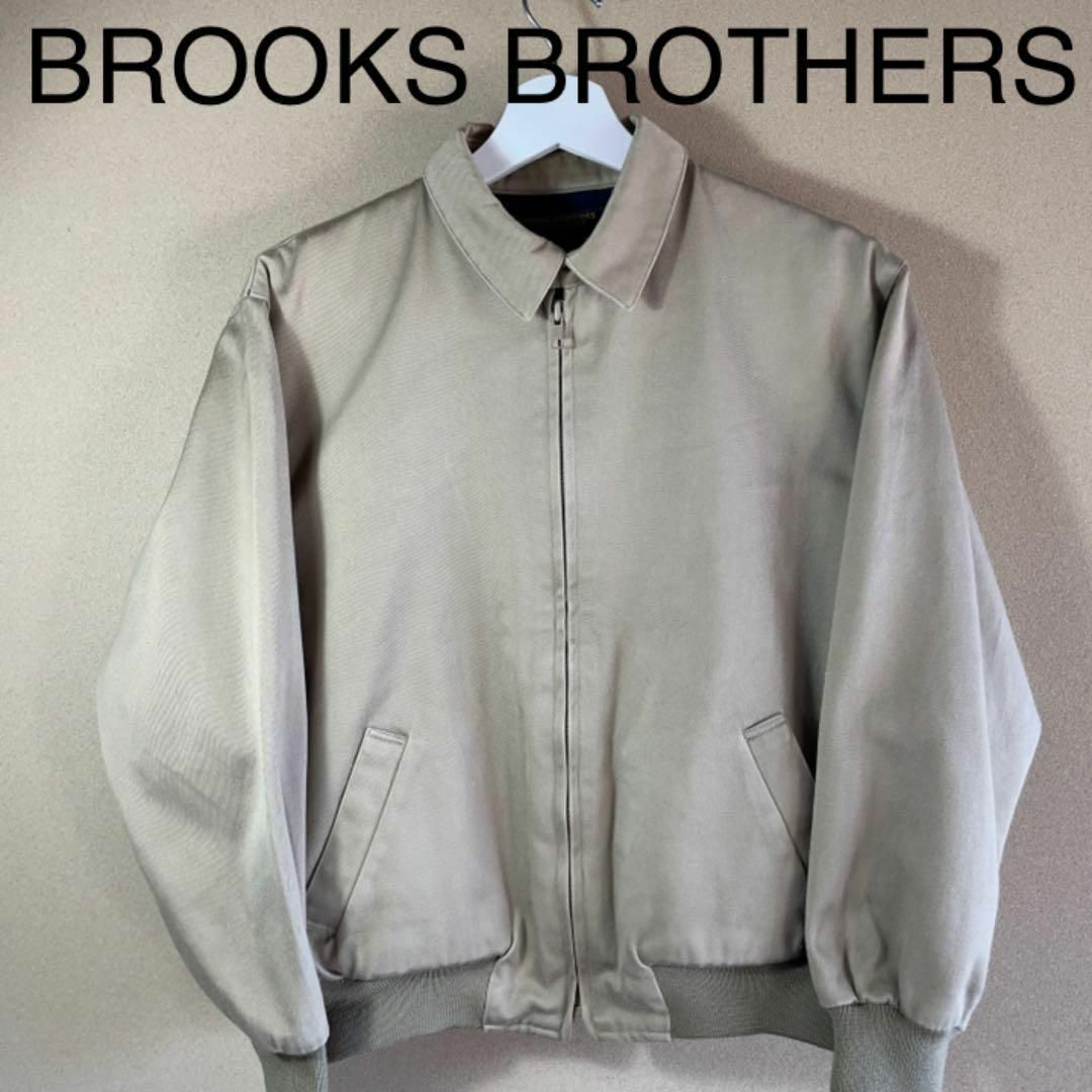 美品！80s【Brooks Brothers】ブルゾンスイングトップ アウター-