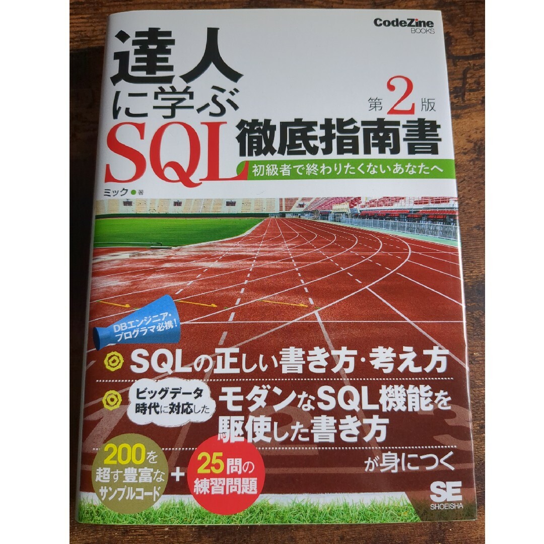 達人に学ぶＳＱＬ徹底指南書 初級者で終わりたくないあなたへ 第２版 エンタメ/ホビーの本(コンピュータ/IT)の商品写真