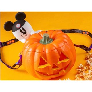 ディズニー(Disney)のディズニーハロウィン　ポップコーンバケット　パンプキン　おばけ(キャラクターグッズ)