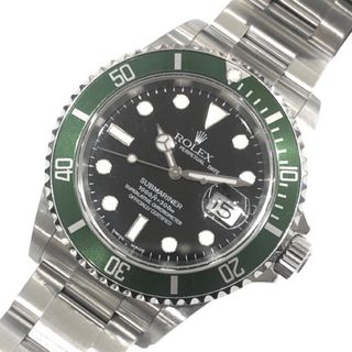 ロレックス(ROLEX)の　ロレックス ROLEX サブマリーナー ファット4　ビックスイス 16610LV グリーン ステンレススチール 自動巻き メンズ 腕時計(その他)