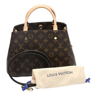 ルイヴィトン(LOUIS VUITTON)のルイヴィトン M41055 ショルダーバッグ ブラウン  LOUIS VUITTON ハンドバッグ モノグラム(ショルダーバッグ)