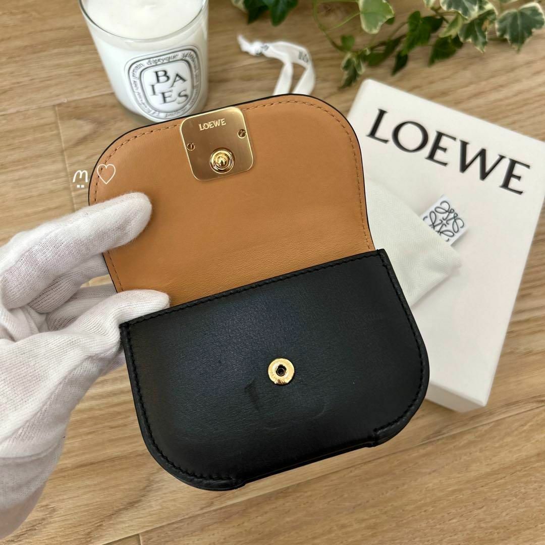 LOEWE　ロエベ　ゴヤ　コインカードケース　アナグラムミニ財布　カードホルダー