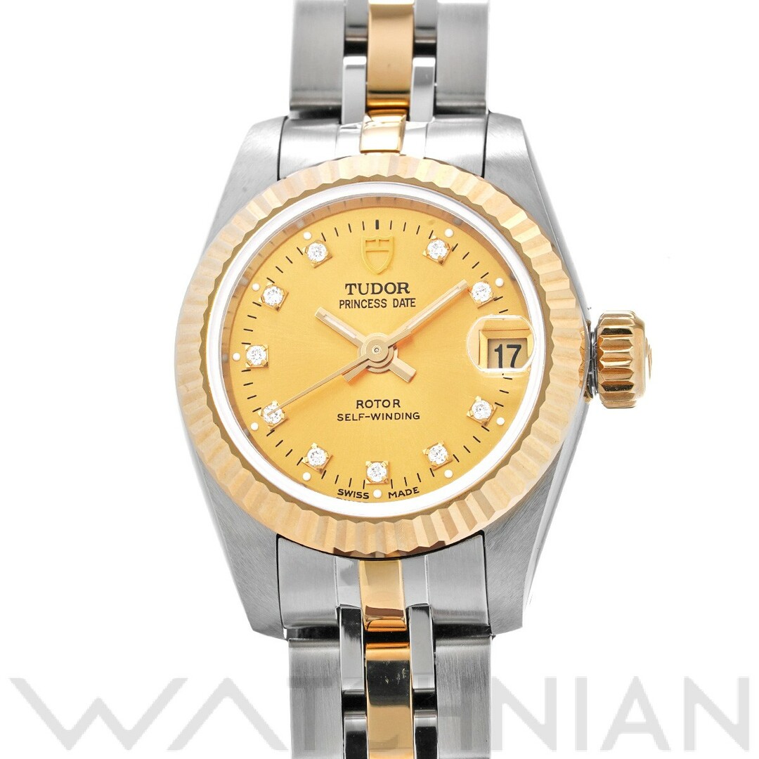 チューダー / チュードル TUDOR 92513G シャンパンゴールド /ダイヤモンド レディース 腕時計