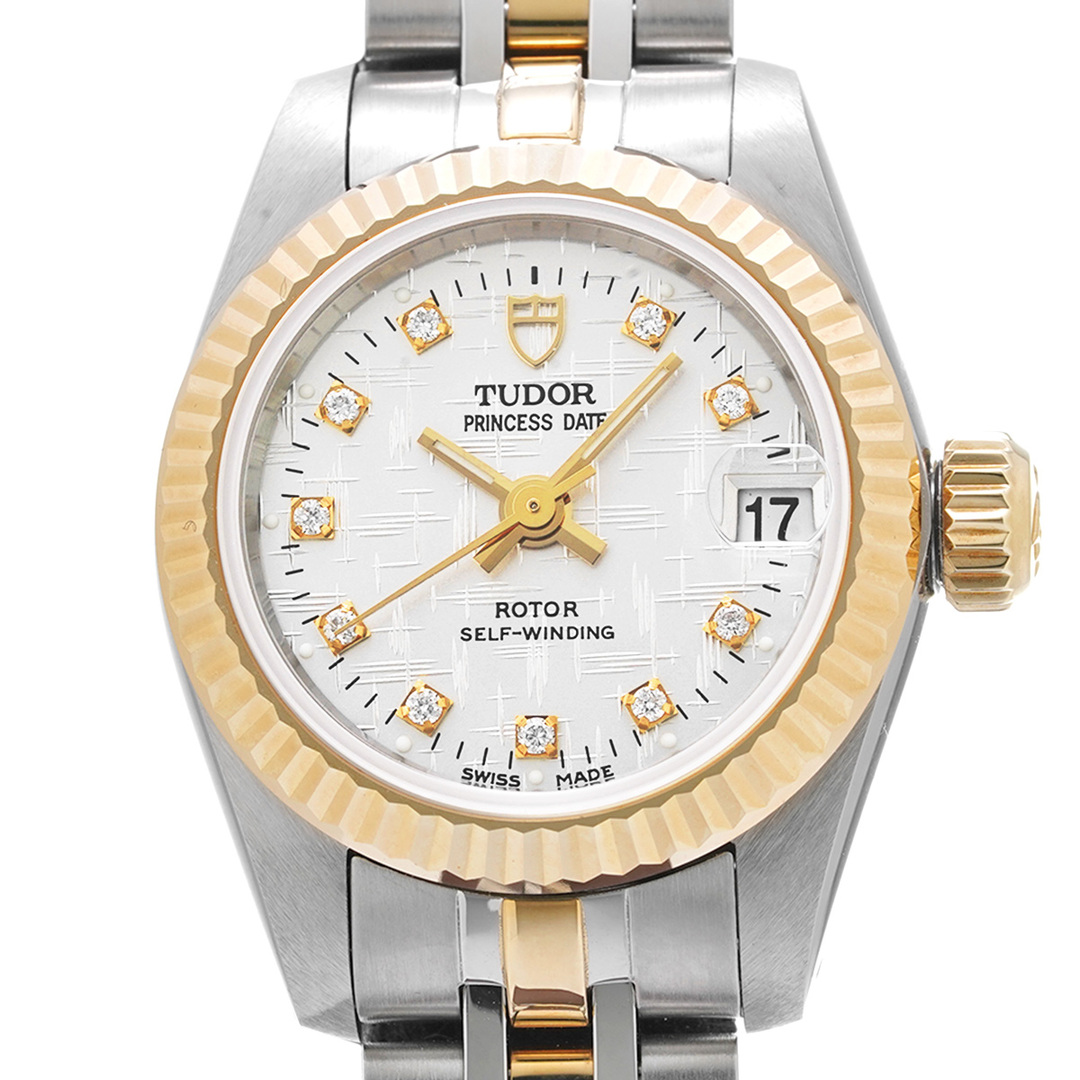 チューダー / チュードル TUDOR 92513G シルバーモザイク /ダイヤモンド レディース 腕時計