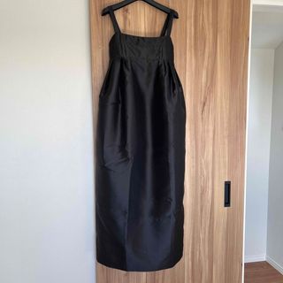 ブラックサテンコクーンワンピース Sの通販 by のん1104's shop|ラクマ