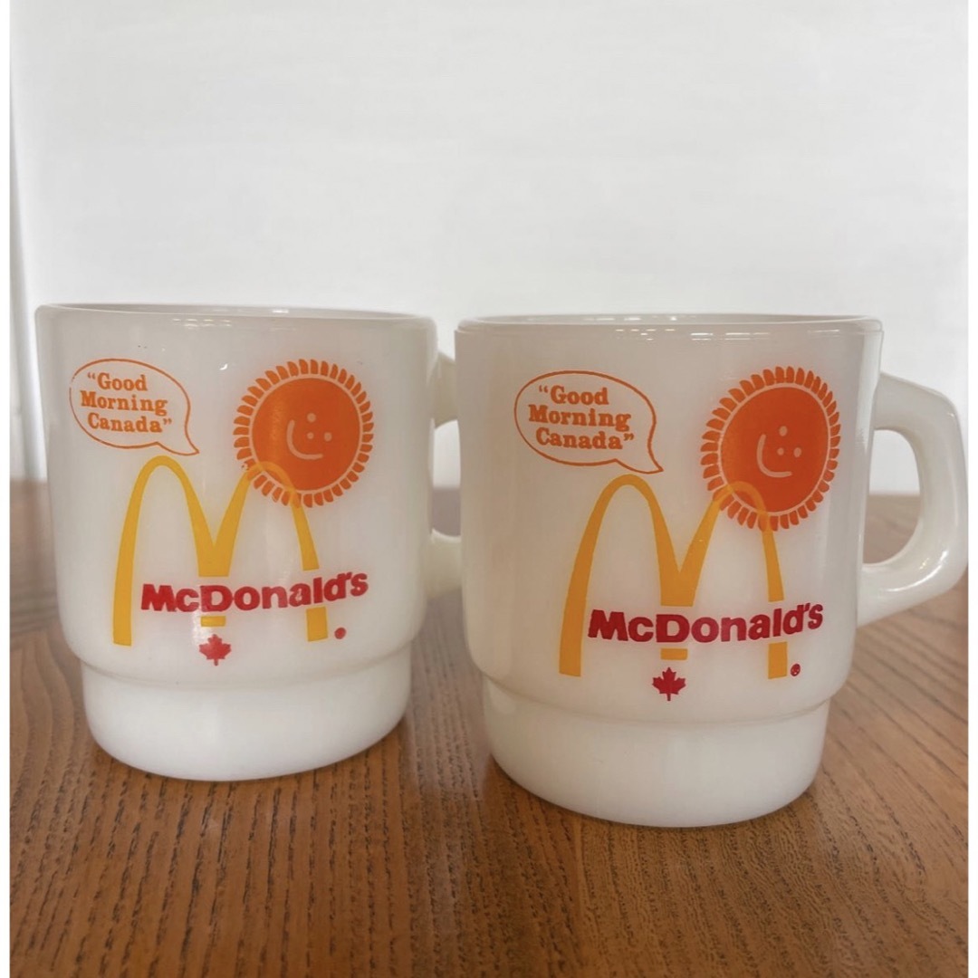 超人気 ファイヤーキング マクドナルド 2個 カナダマグ 食器 - coleta