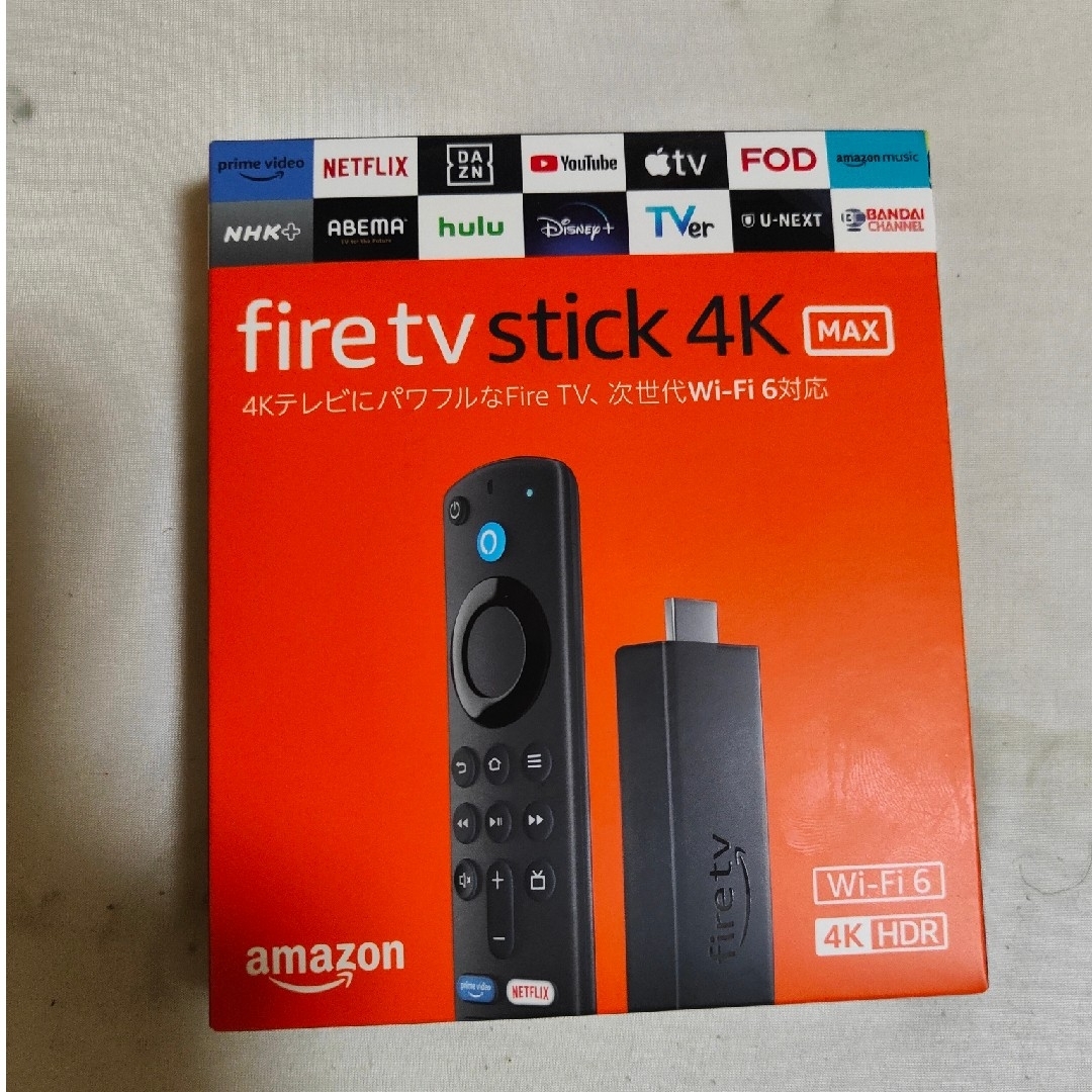 新品未使用 firetv stick 4K max