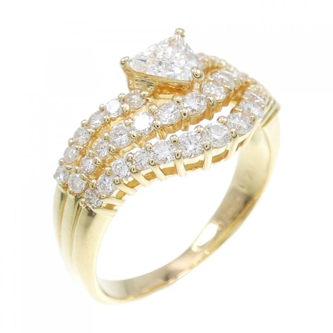 K18YG ダイヤモンド リング 0.300CT-