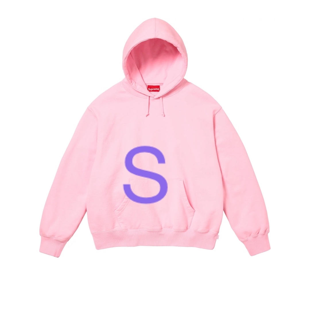Supreme Satin Applique Hooded Pink L
