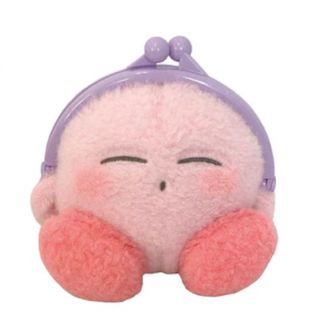 ニンテンドウ(任天堂)の【新品】星のカービィ すやすや ぷわふわシリーズ がまポーチ  がま口ポーチ(キャラクターグッズ)