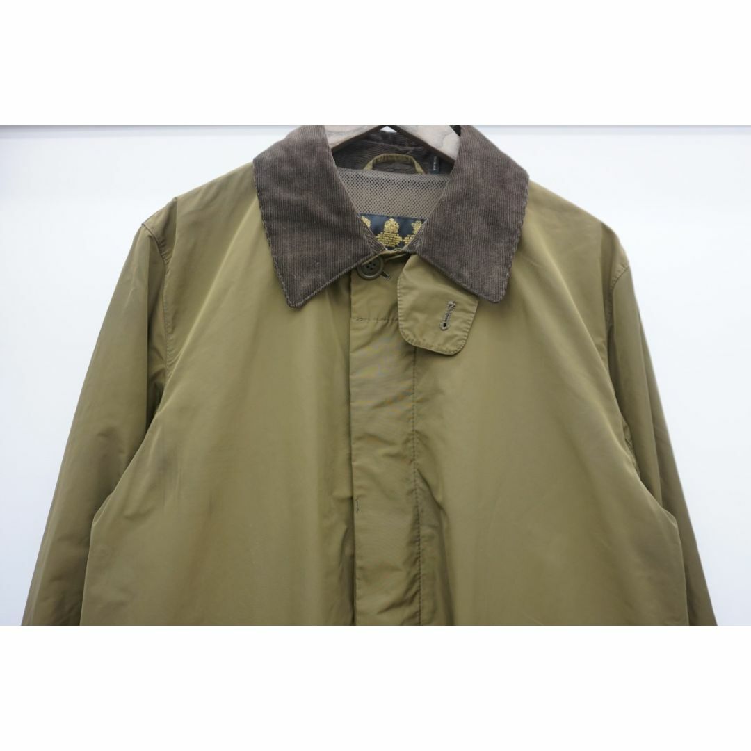 Barbour   美品SS Barbour ステンカラーコート ジャケット カーキ