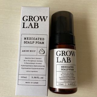 エヌオーガニック(N organic)のGROW LAB メディケイテッドスカルプフォーム 100ml(スカルプケア)