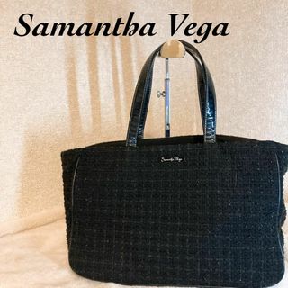 サマンサベガ(Samantha Vega)のレア✨Samantha Vegaサマンサベガセミショルダーバッグ/トートバッグ黒(ショルダーバッグ)