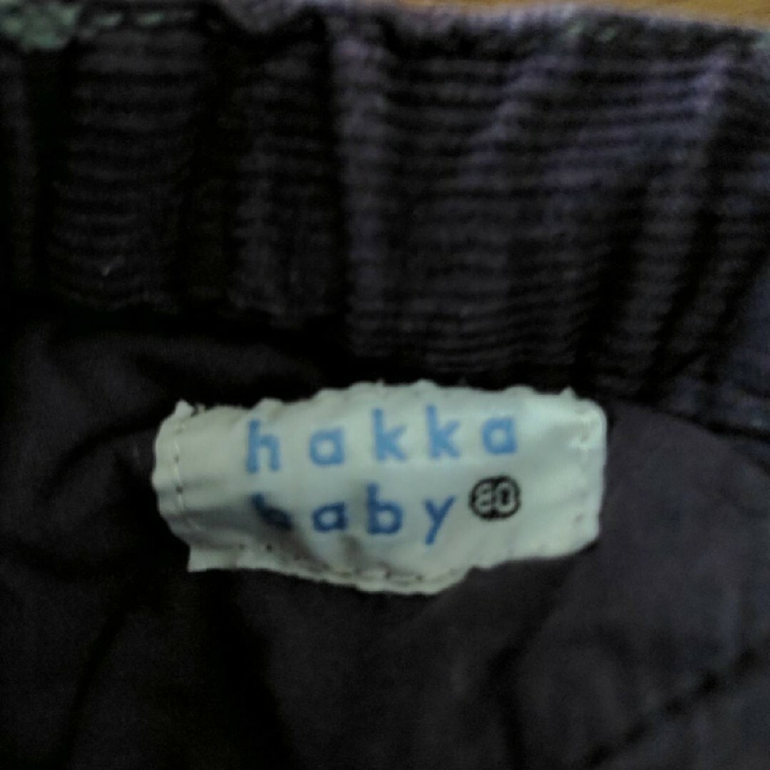 hakka kids(ハッカキッズ)のハッカキッズ　かぼちゃパンツ　トレーナー80  セット キッズ/ベビー/マタニティのベビー服(~85cm)(パンツ)の商品写真