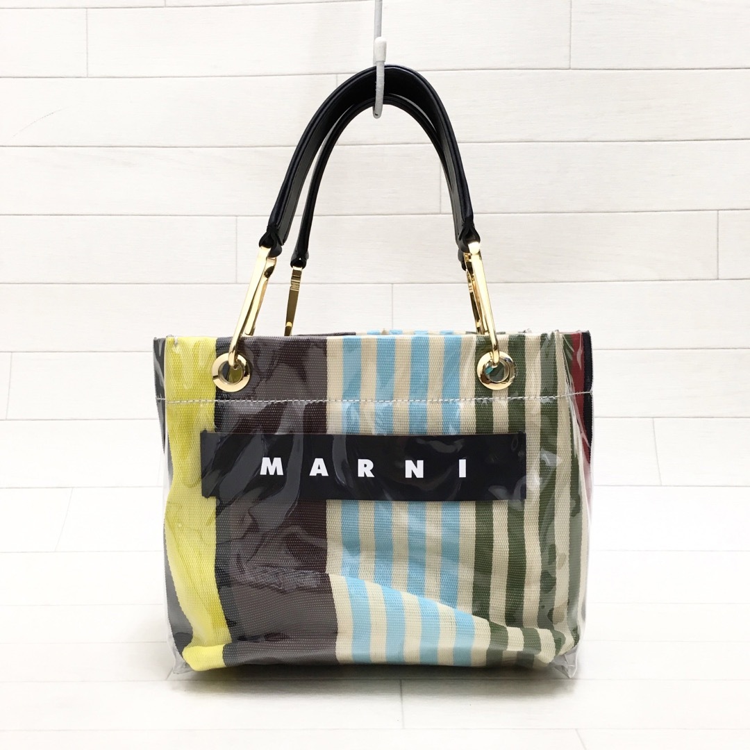 Marni - ☆美品です☆MARNI グロッシーグリップ ショッピングトート