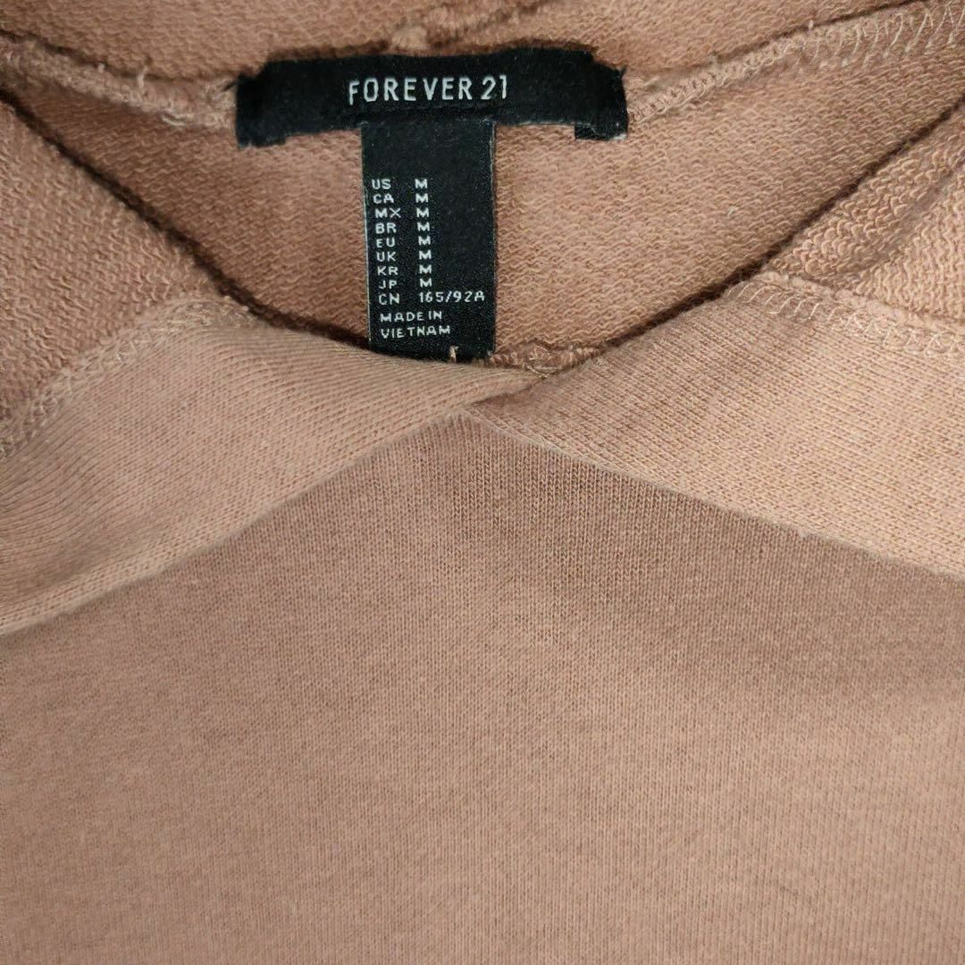 FOREVER 21(フォーエバートゥエンティーワン)のFOREVER21　フォーエヴァー21 パーカー　パーカーワンピース レディースのトップス(パーカー)の商品写真