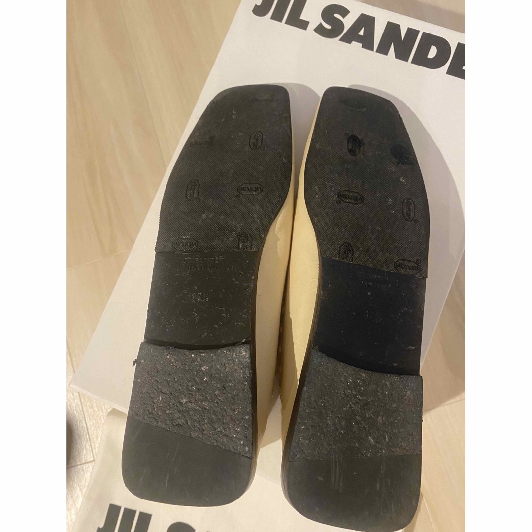 Jil Sander(ジルサンダー)のJIL SANDER バレエシューズ 37ハーフ レディースの靴/シューズ(バレエシューズ)の商品写真