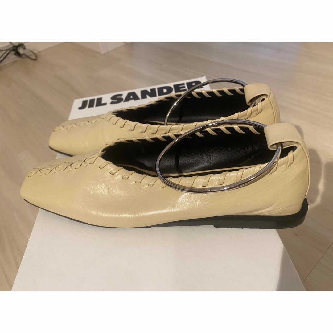 Jil Sander(ジルサンダー)のJIL SANDER バレエシューズ 37ハーフ レディースの靴/シューズ(バレエシューズ)の商品写真