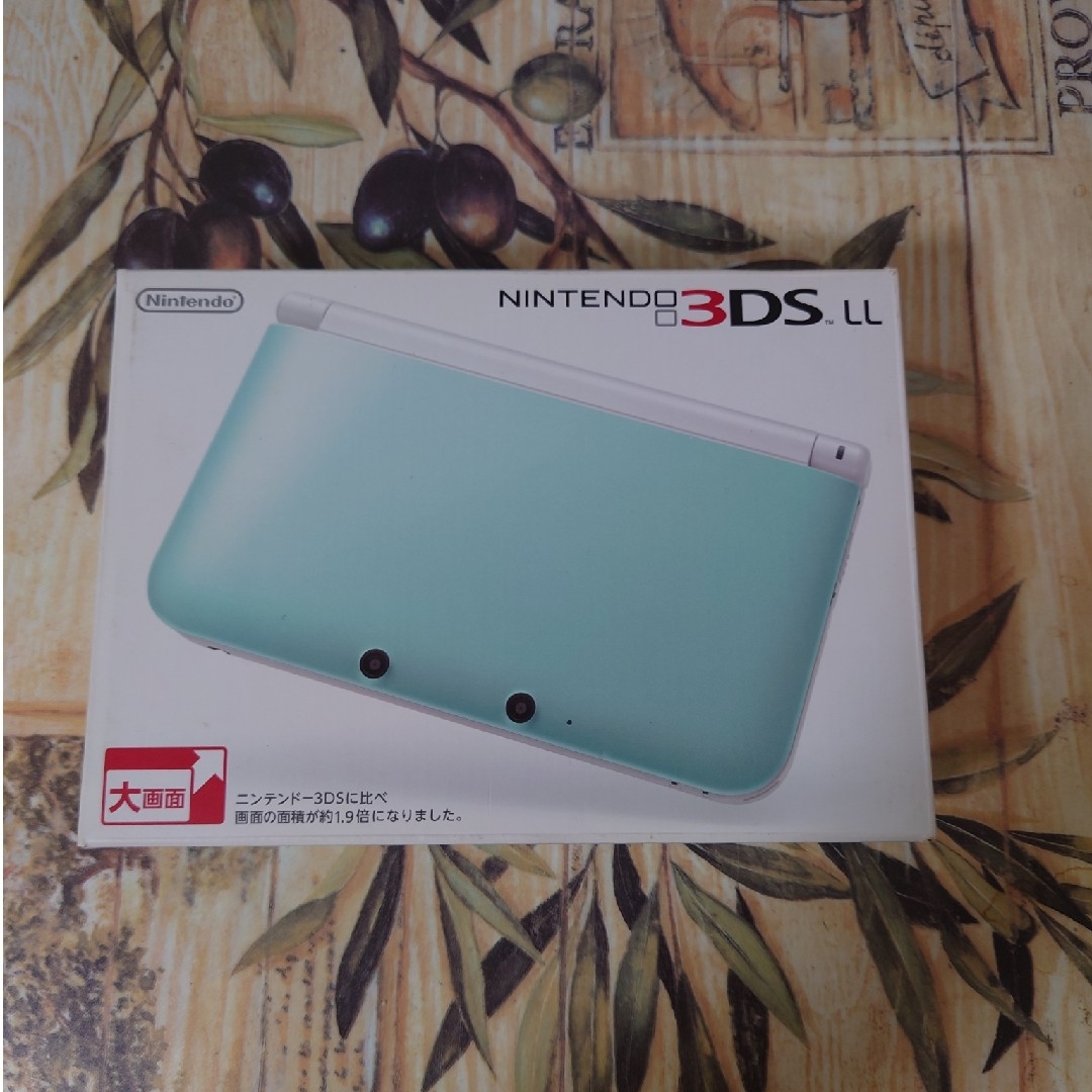 ニンテンドー3DS - ニンテンドー3DS LL ミント×ホワイトの通販 by d's