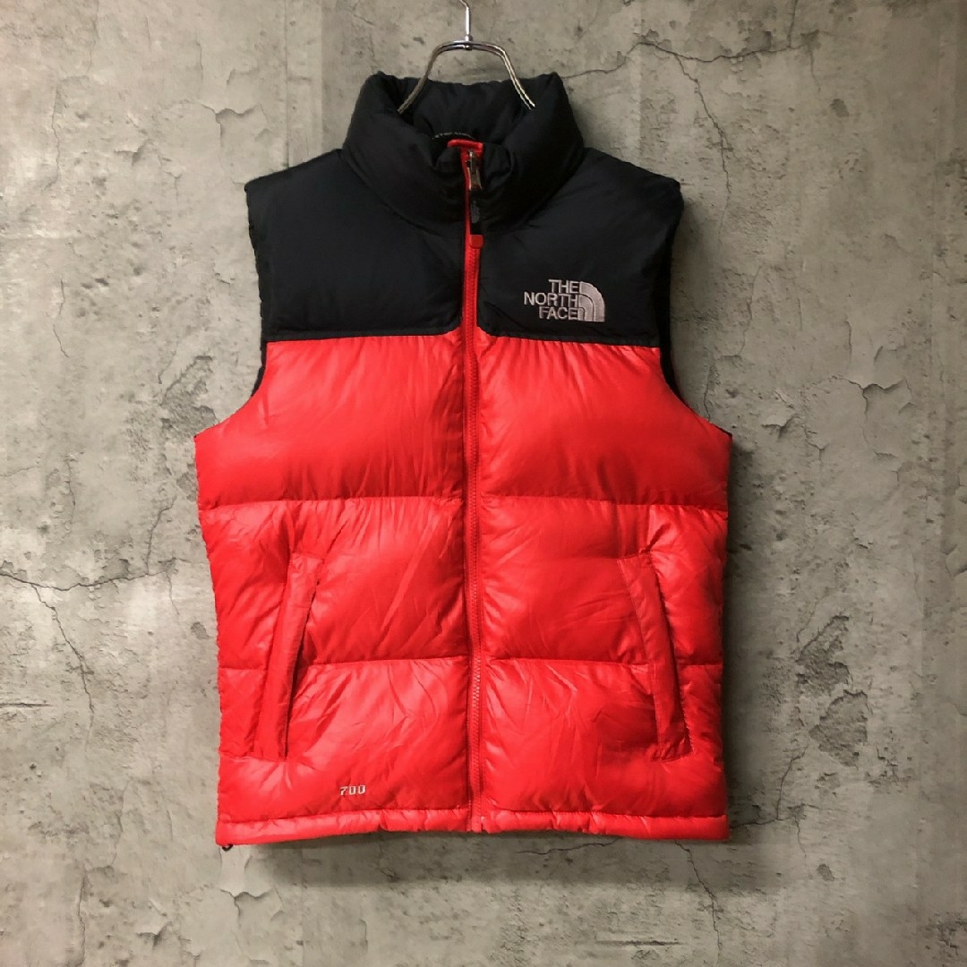 THE NORTH FACE(ザノースフェイス)のザノースフェイス　ダウンベスト　ベスト　ダウン　XS  700フィル　ヌプシ メンズのジャケット/アウター(ダウンジャケット)の商品写真