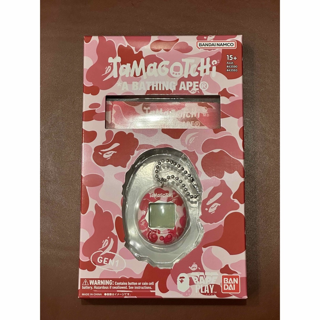 A BATHING APE x TAMAGOTCHI ABC Camo Pink