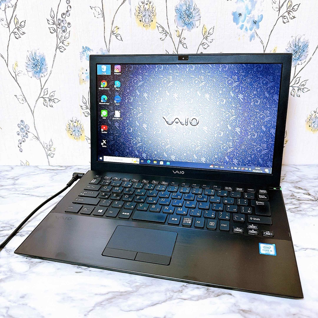 1台限定✨VAIO☘Corei5＆8GB/爆速SSD搭載‼カメラ/ノートパソコン