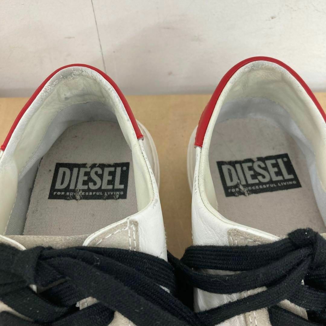 DIESEL(ディーゼル)のDIESEL S-MYDORI LC ローカット エイジング加工 25.5cm メンズの靴/シューズ(スニーカー)の商品写真