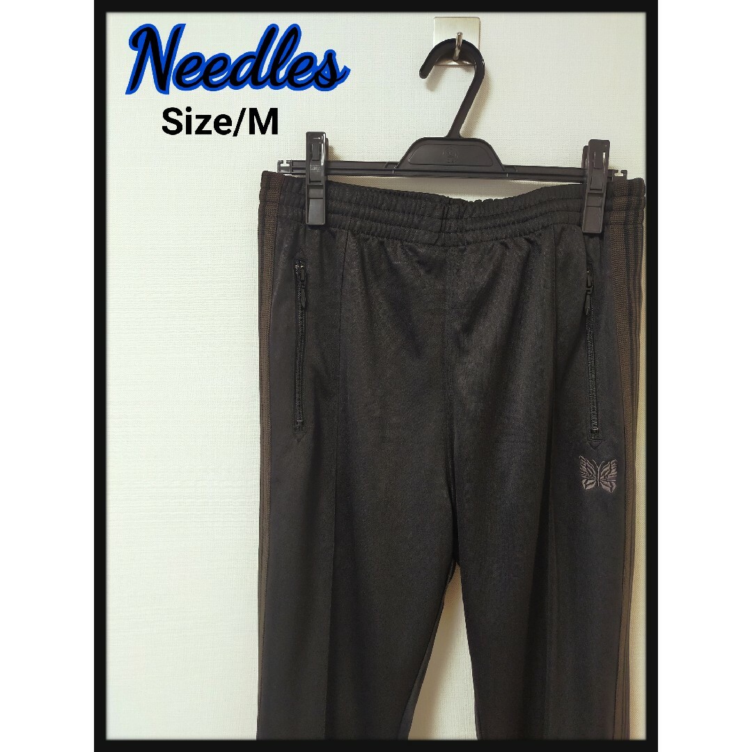 Needles ニードルス トラックパンツ ジャージ M ブラック ストレート