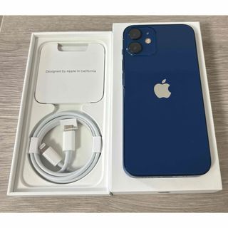 アップル(Apple)のiPhone 12 mini 128GB ブルー(スマートフォン本体)