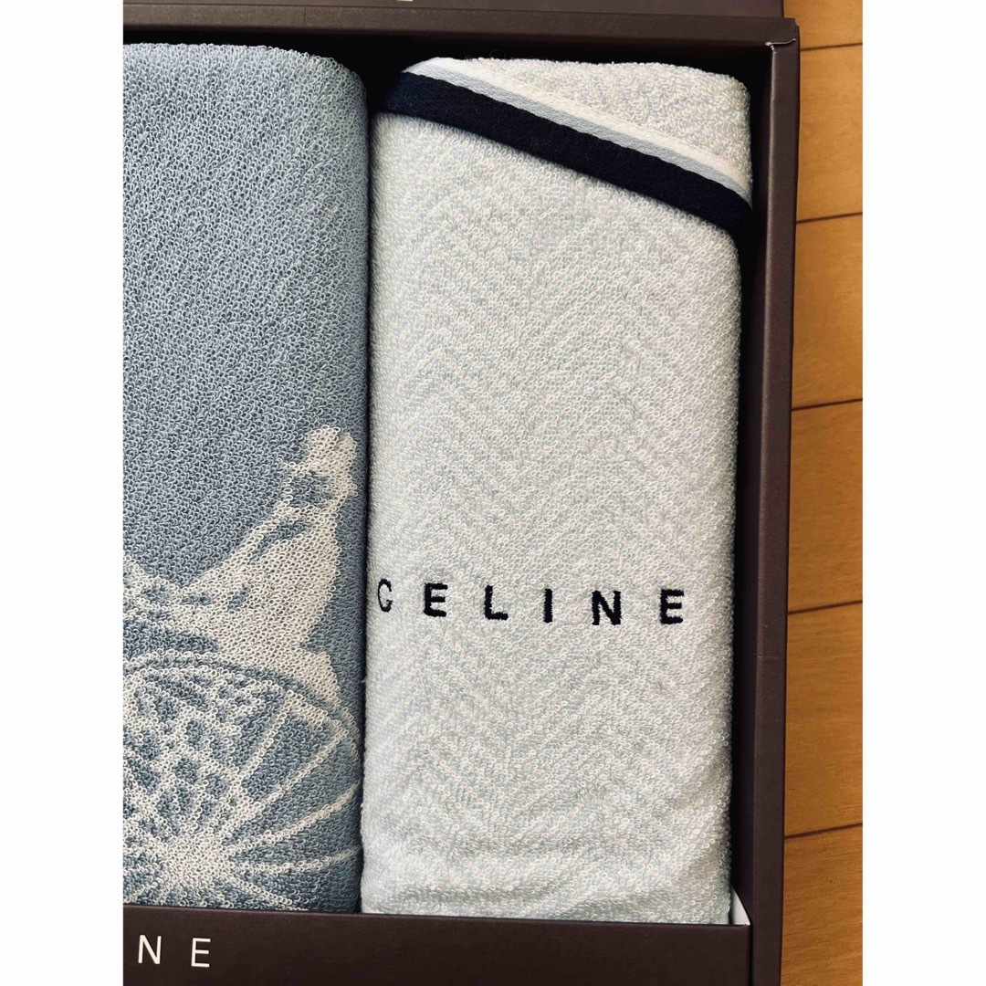 CELINE セリーヌ⭐️バス・フェイスタオル⭐️馬車柄