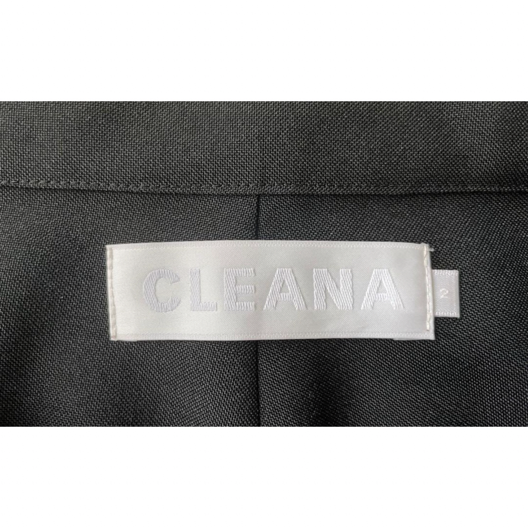 CLEANA(クリーナ)の【CLEANA】クリーナ　プリーツスカート　cleana 黒 レディースのスカート(ひざ丈スカート)の商品写真