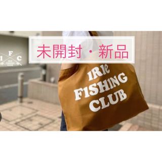 IFC アイリーフィッシングクラブ/ロゴ キャンバス トートバッグ/キャメル