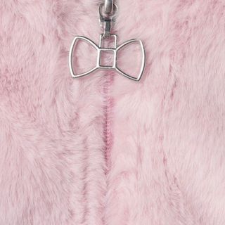 新品 メゾピアノ クマ耳つきフェイクファーブルゾン