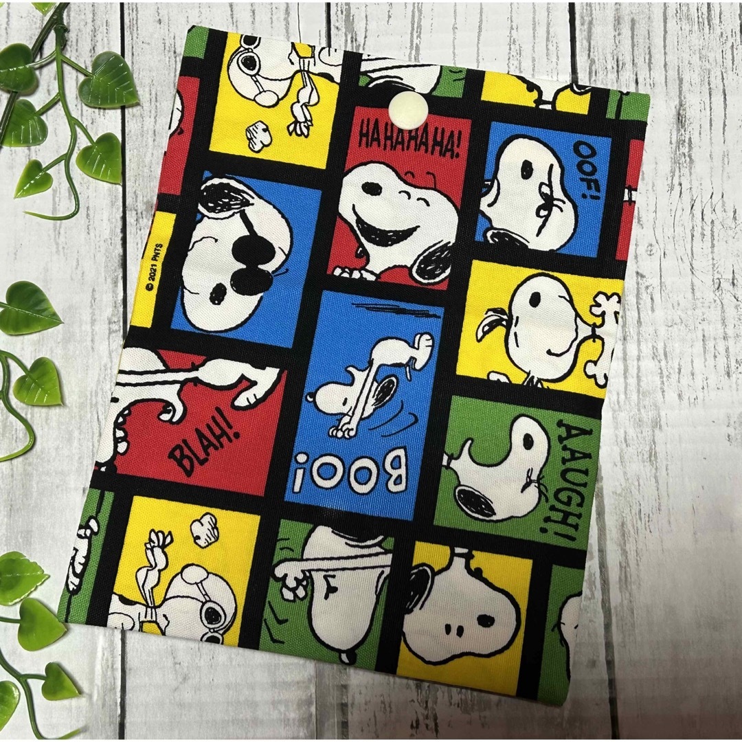 SNOOPY(スヌーピー)のお薬手帳ケース☆スヌーピー ハンドメイドのファッション小物(ポーチ)の商品写真