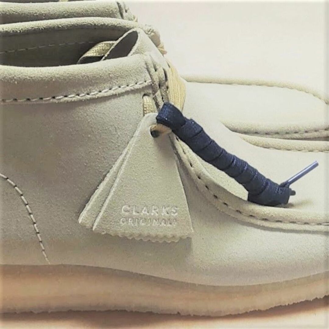 クラークス CLARKS ワラビーブーツ UKモデル メープル UK7.5正規メープルサイズ