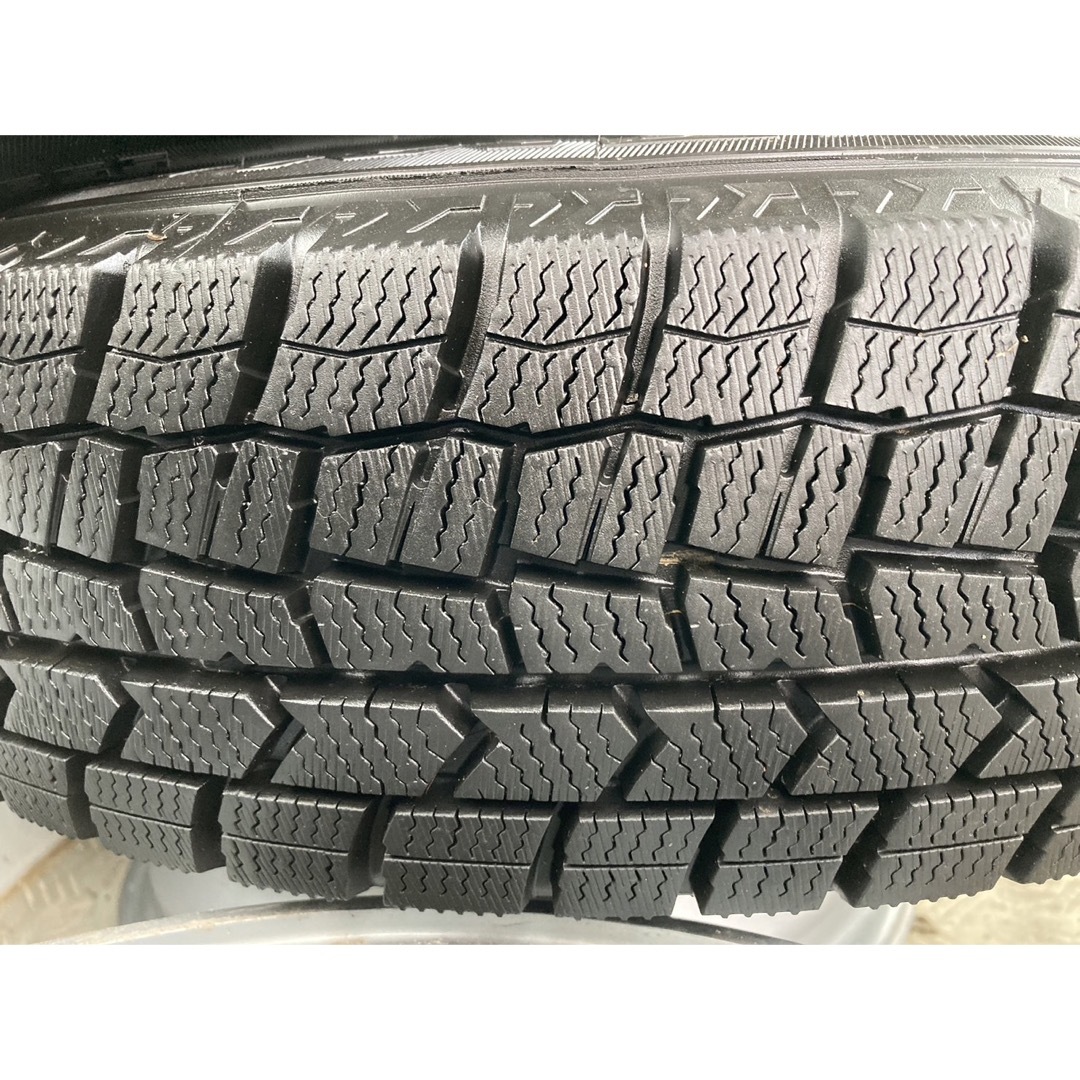 DUNLOP 155/80R13 21年製　タイヤホイールセット