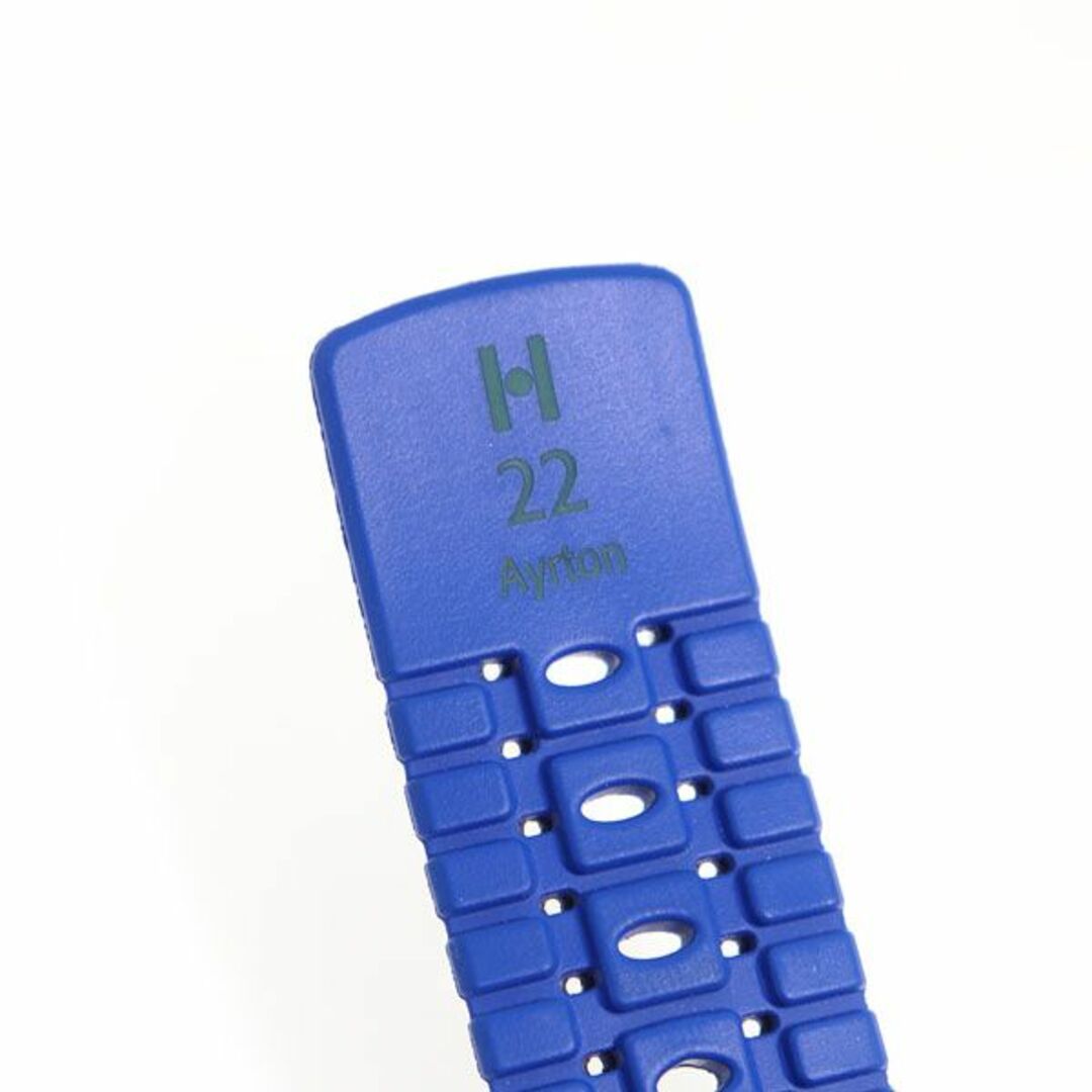 HIRSCH(ヒルシュ)のヒルシュ【HIRSCH】 AYRTON アイルトン 22mm ブルー 替えベルト メンズの時計(ラバーベルト)の商品写真