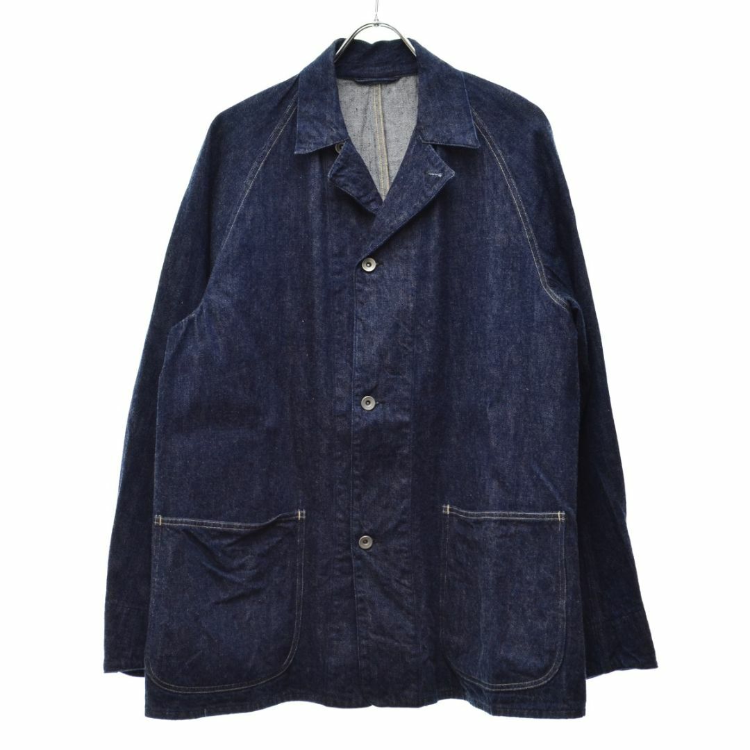 3/L【COMOLI】21AW U03-01013 デニムワークジャケット