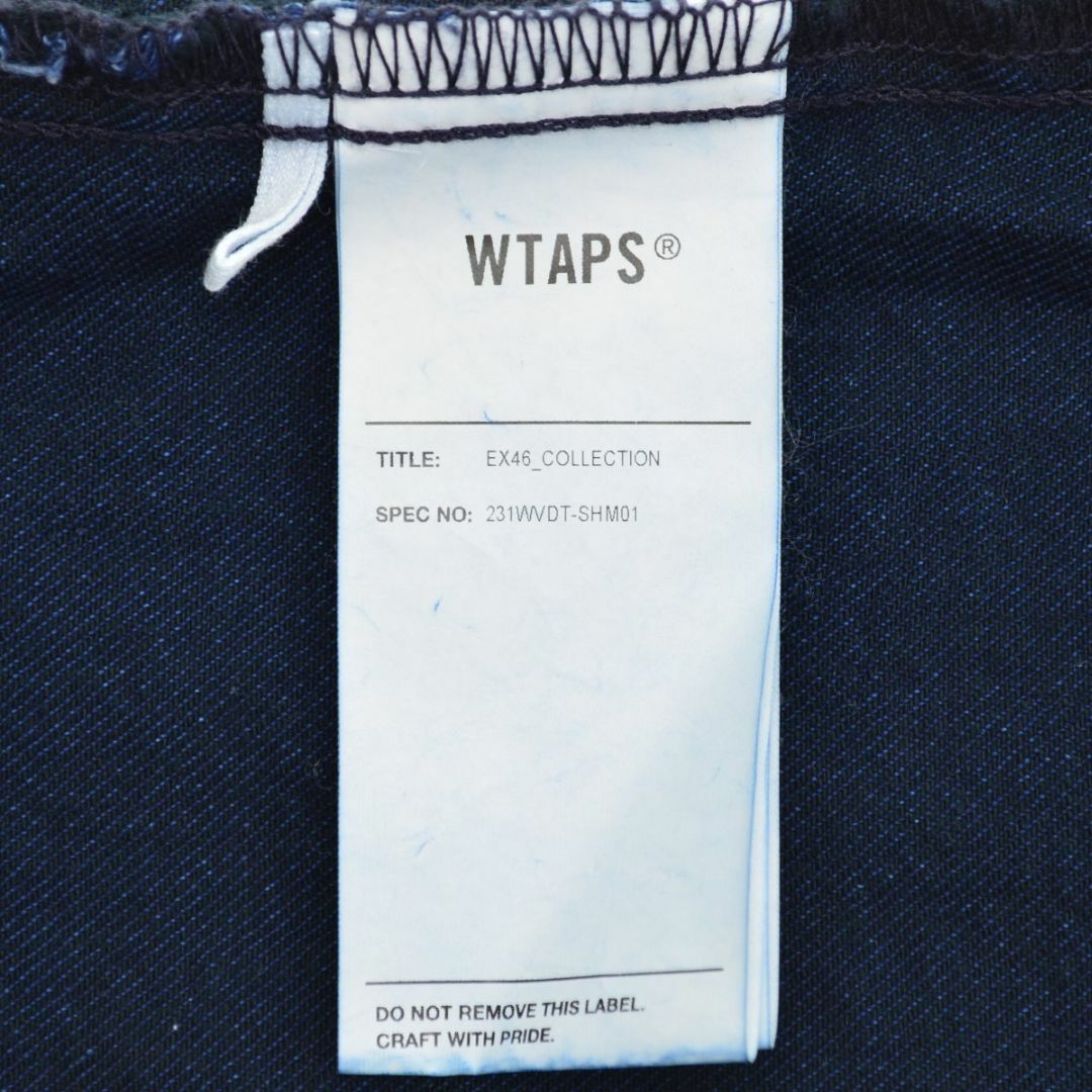 wtaps 23ss wcpo / ls cotton. denim