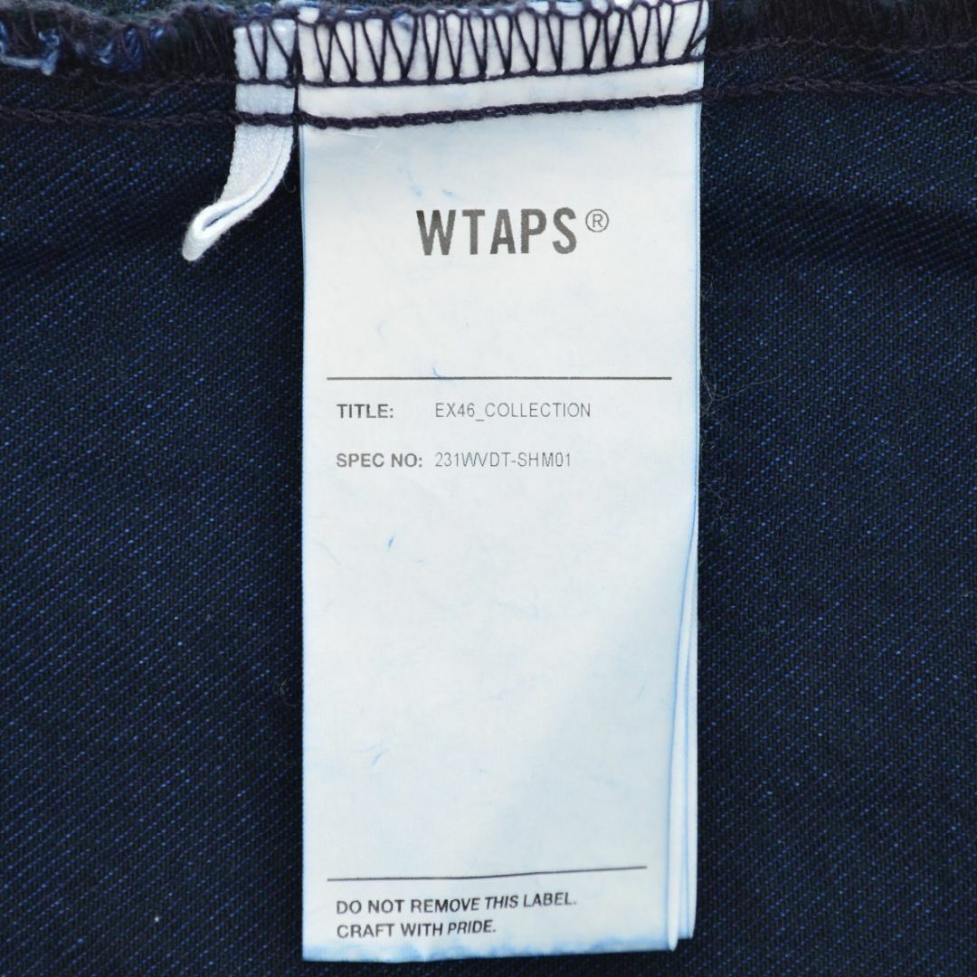 W)taps(ダブルタップス)の【WTAPS】23SS WCPO / LS / COTTON. DENIM  メンズのトップス(シャツ)の商品写真