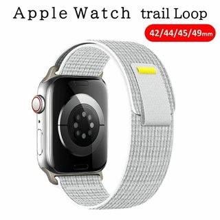 アップルウォッチ(Apple Watch)のApple Watch バンド ＃2 ホワイト トレイルループ L(その他)