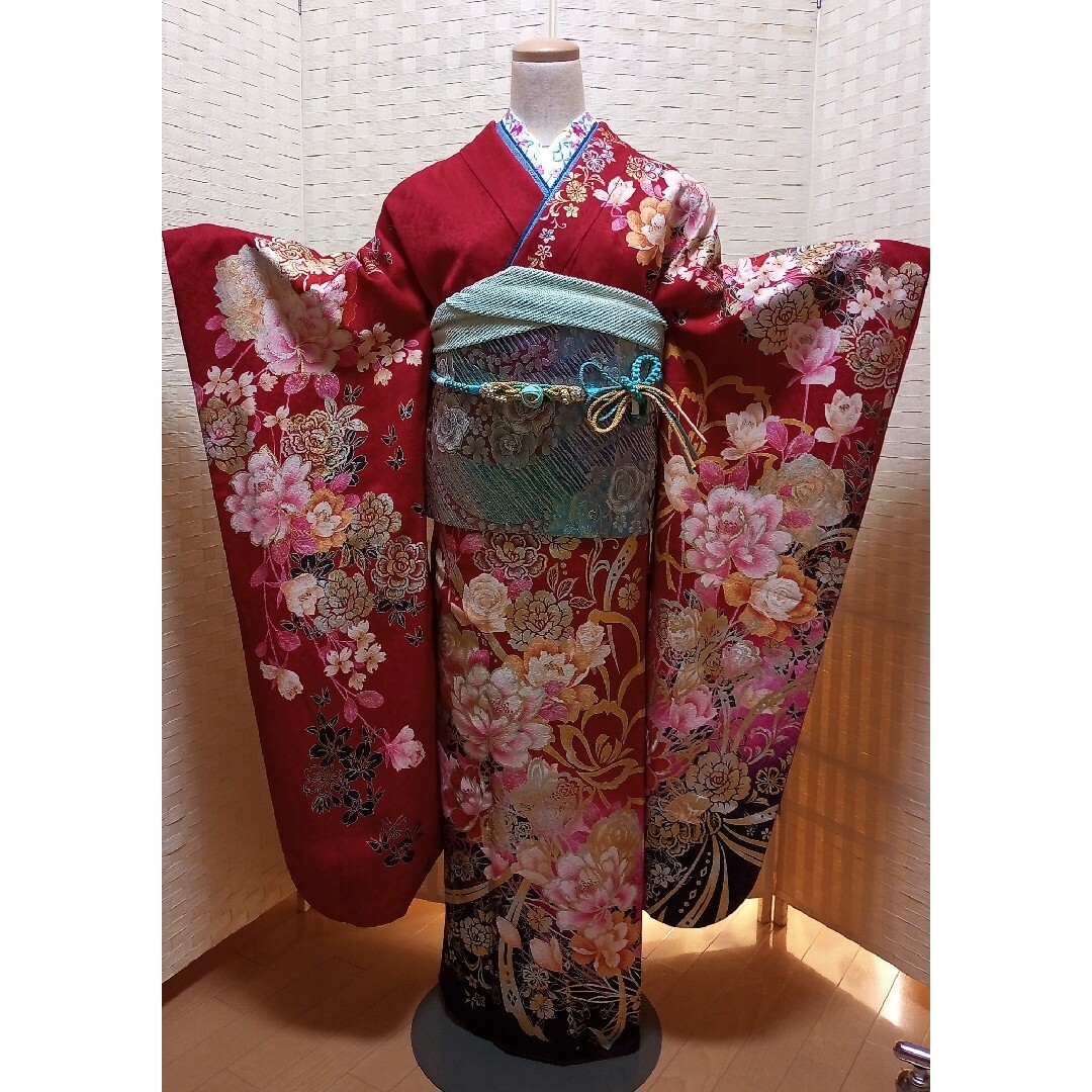 最終値下げ!☆used美品☆ 成人式 豪華振袖6点セット