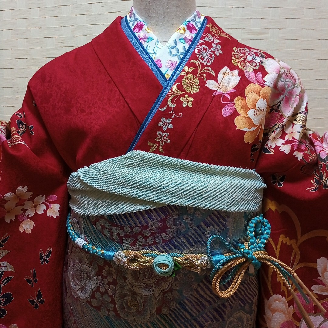 最終値下げ!☆used美品☆ 成人式 豪華振袖6点セット