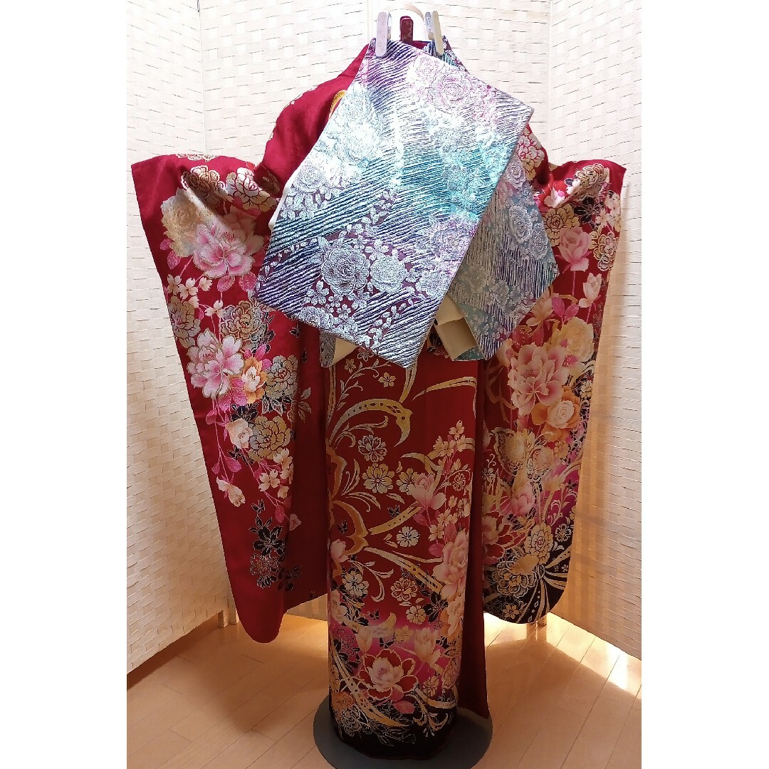 最終値下げ!☆used美品☆ 成人式 豪華振袖6点セット