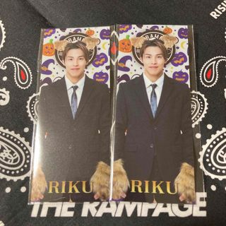 エグザイル トライブ(EXILE TRIBE)のRIKU 千社札ステッカー　トライブキングダム　ハロウィン(ミュージシャン)