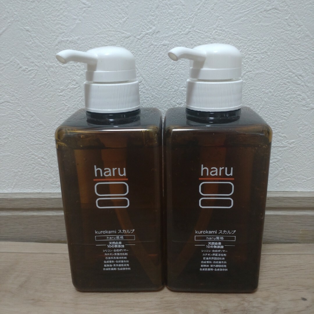 新品、未使用　haru kurokami スカルプ 400ml