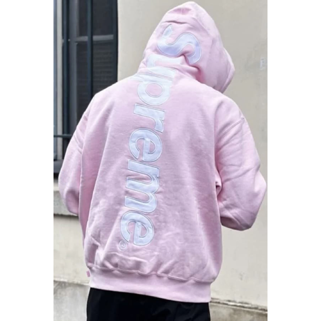 Supreme - Supreme Satin Appliqué Hooded Sweatshirtの通販 by