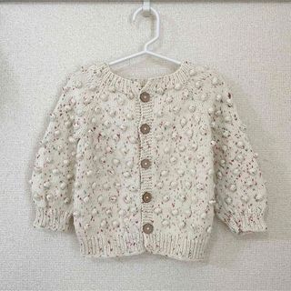 ミーシャアンドパフ(Misha & Puff)のbaby toly ◎ POPCORN CARDIGAN CONFETTI(カーディガン)